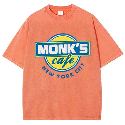 Mystic Cafe Vintage Distressed T-shirt