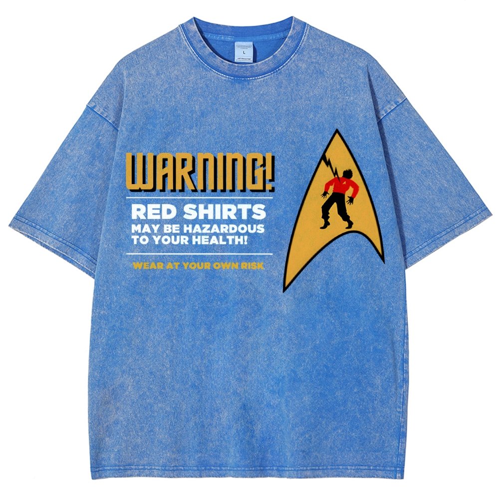 Red Shirts Vintage Distressed T-shirt