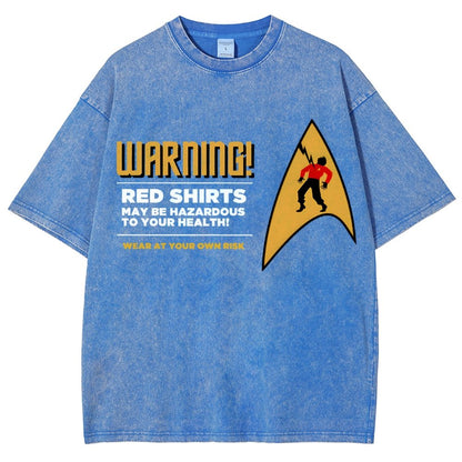 Red Shirts Vintage Distressed T-shirt