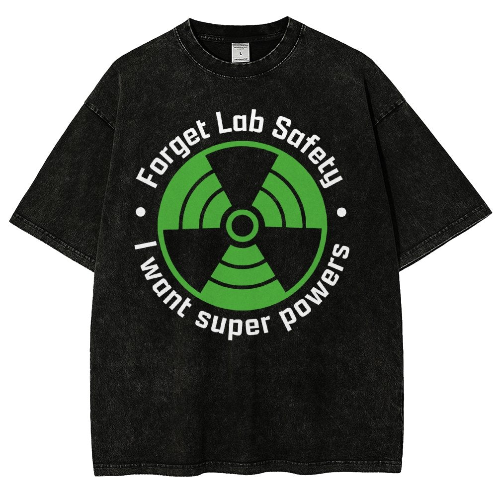Forget Lab Safety Vintage Distressed T-shirt