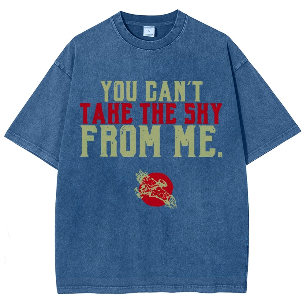 Serenity Front Vintage Distressed T-shirt