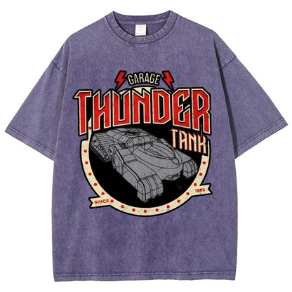 Thunder Tank Garage Buy Now Vintage Distressed T-shirt