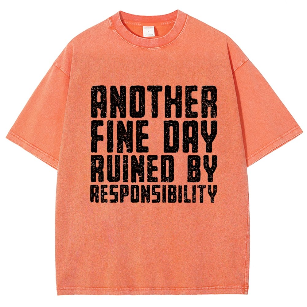 Another Fine Day Vintage Distressed T-shirt