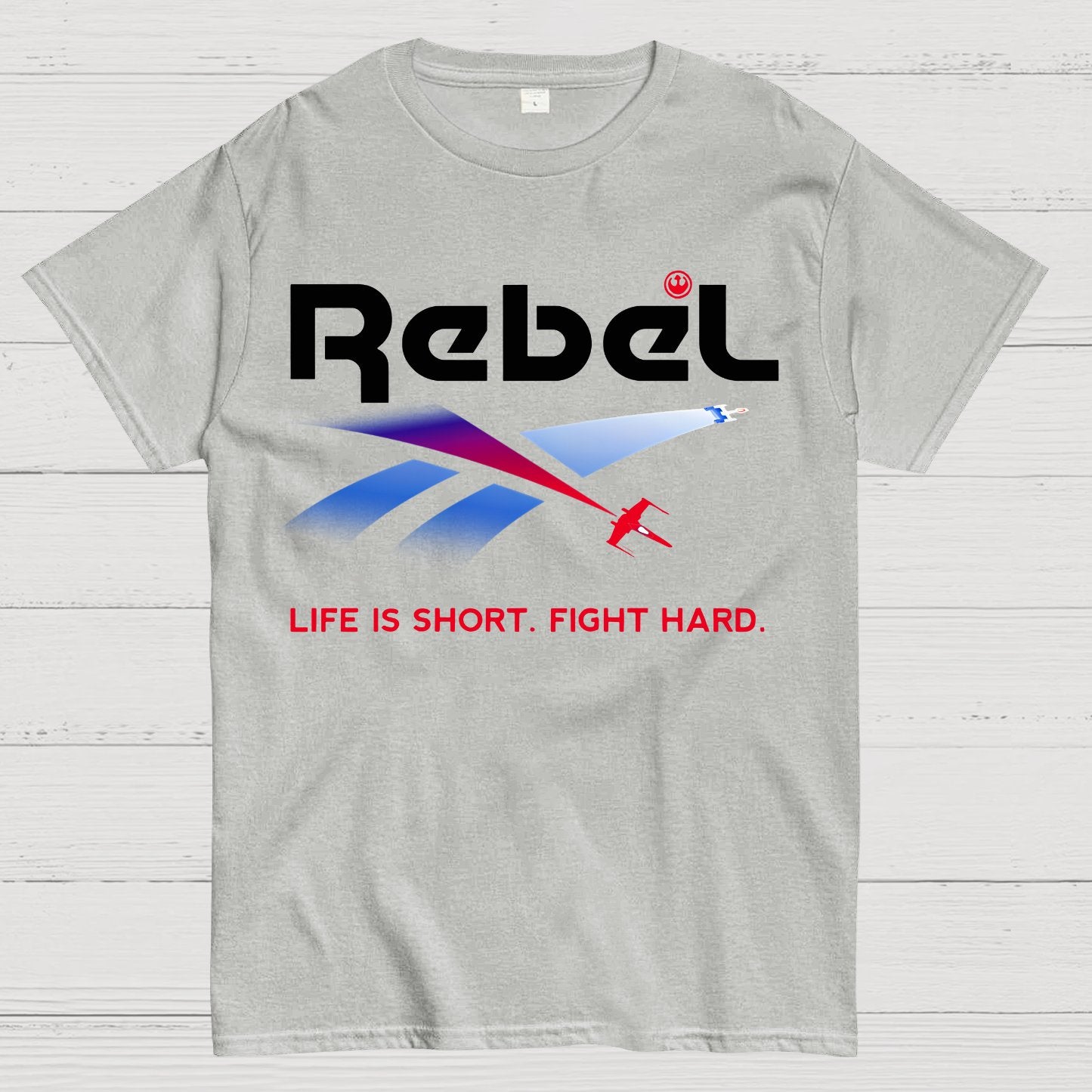 Life Is Short. Fight Hard. Geek T-Shirt