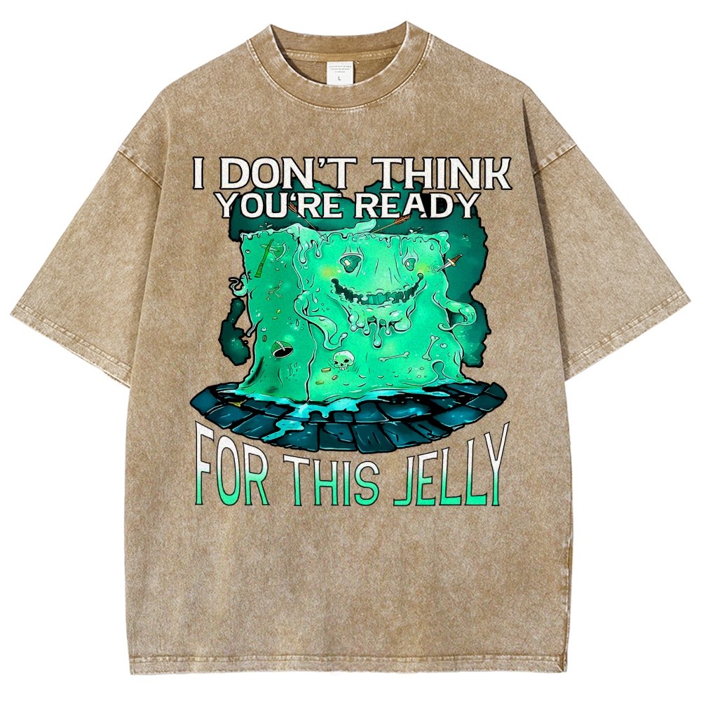 Gelatinous Cube Vintage Distressed T-shirt