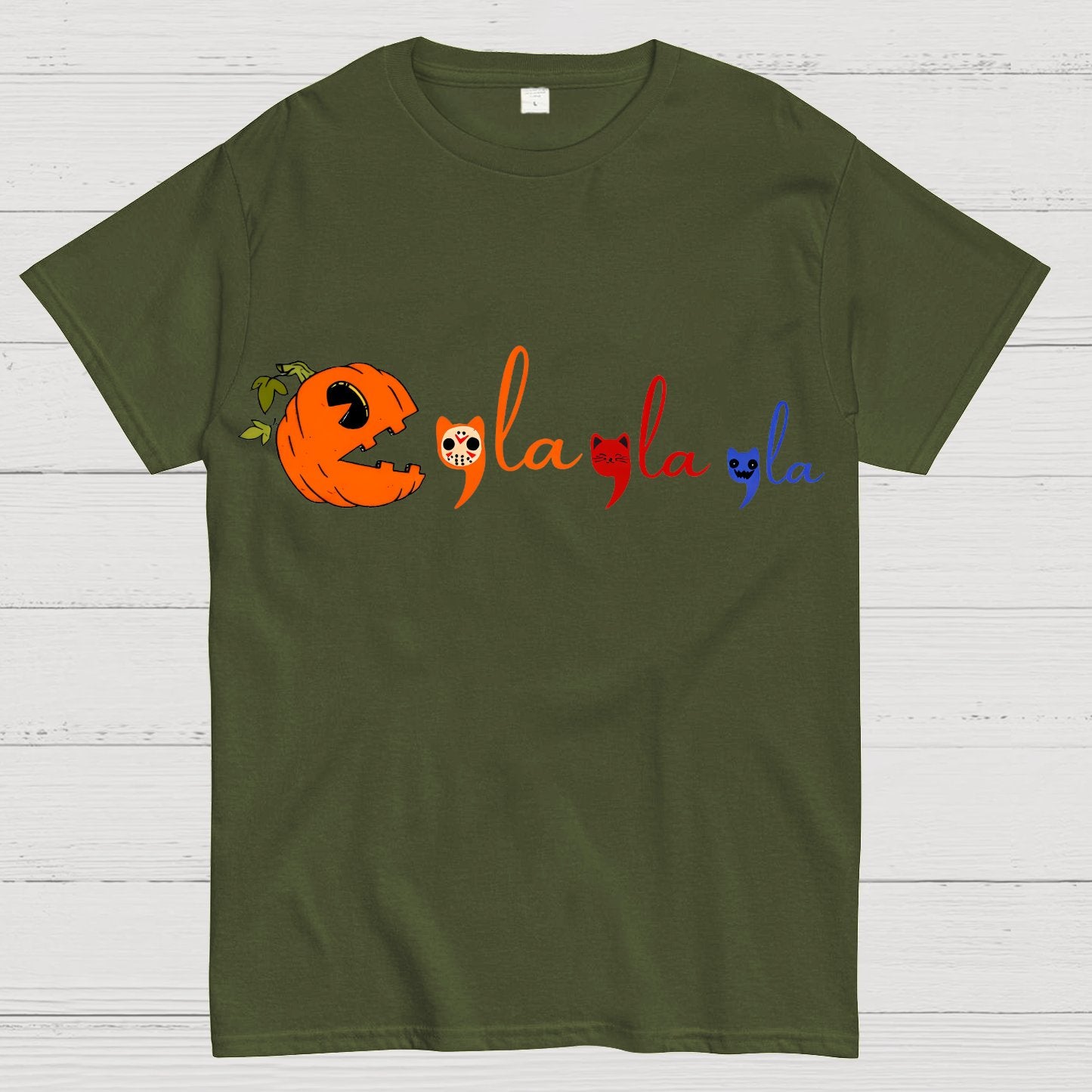 Halloween Harris 2024 President Comma La Funny T-Shirt