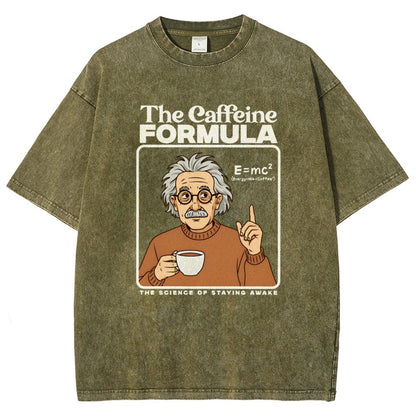 Caffeine Formula Vintage Distressed T-shirt