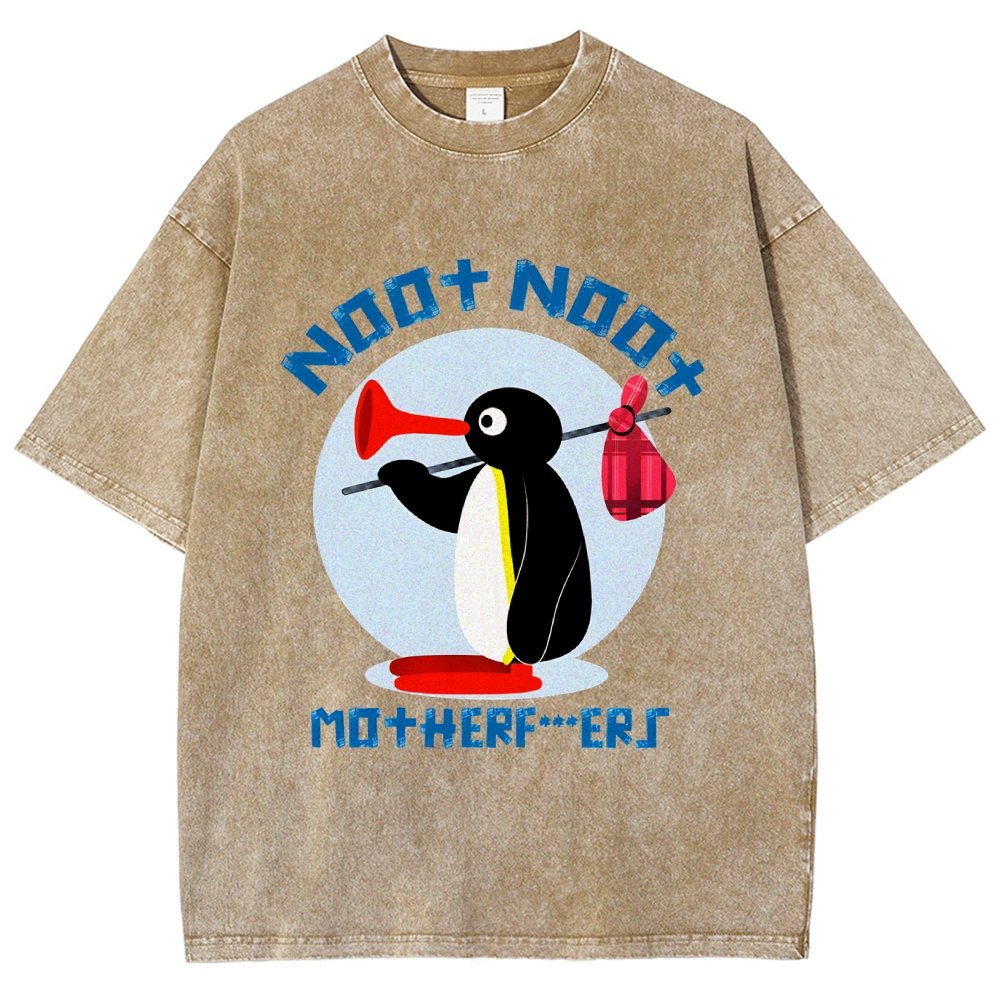 NOOT NOOT MOTHERF***ERS Vintage Distressed T-shirt