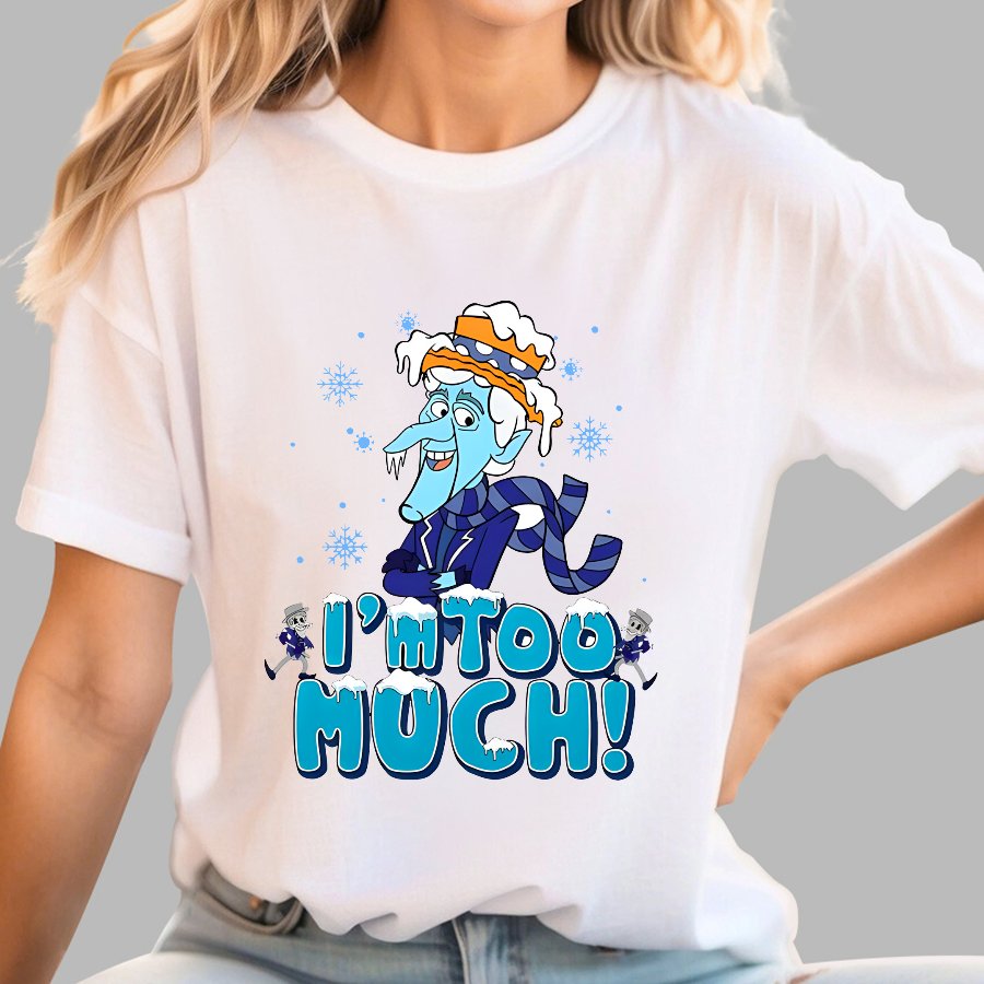 Winter Brothers' Christmas Matching I'm Too Much Geek T-Shirt