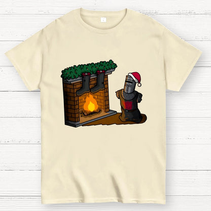 Black Knight Christmas Geek T-Shirt