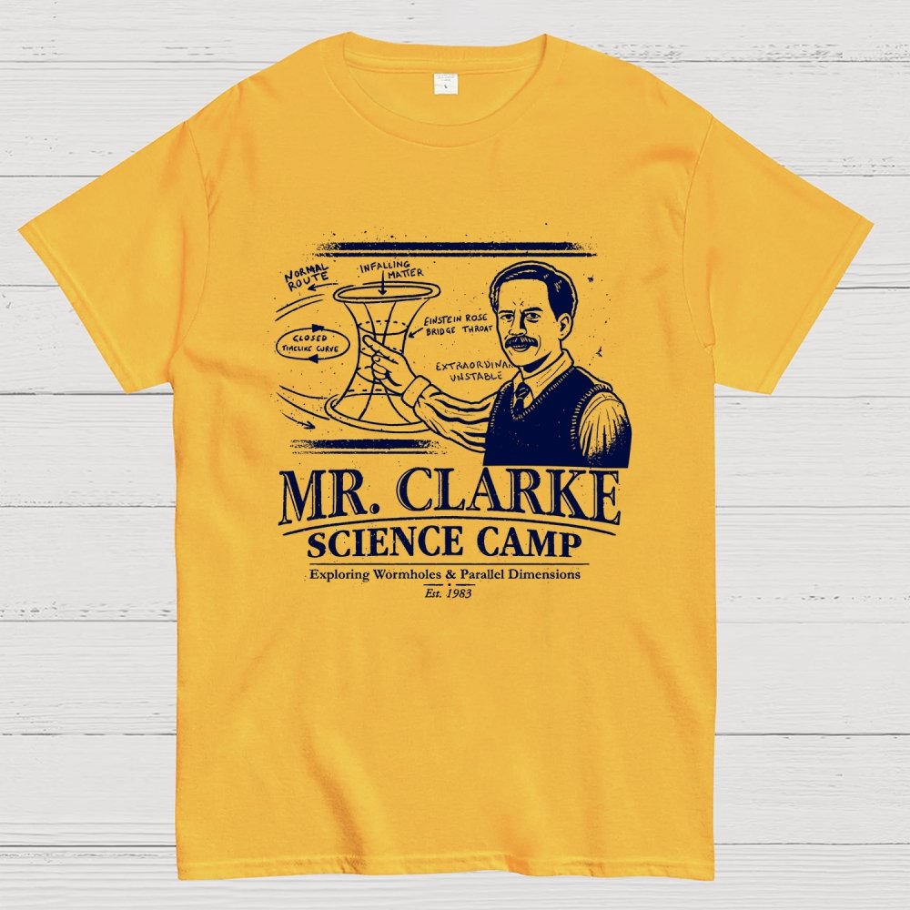 Mr. Clarke – Science Camp Geek T-Shirt