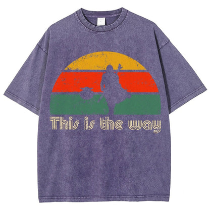 The Retro Way Vintage Distressed T-shirt