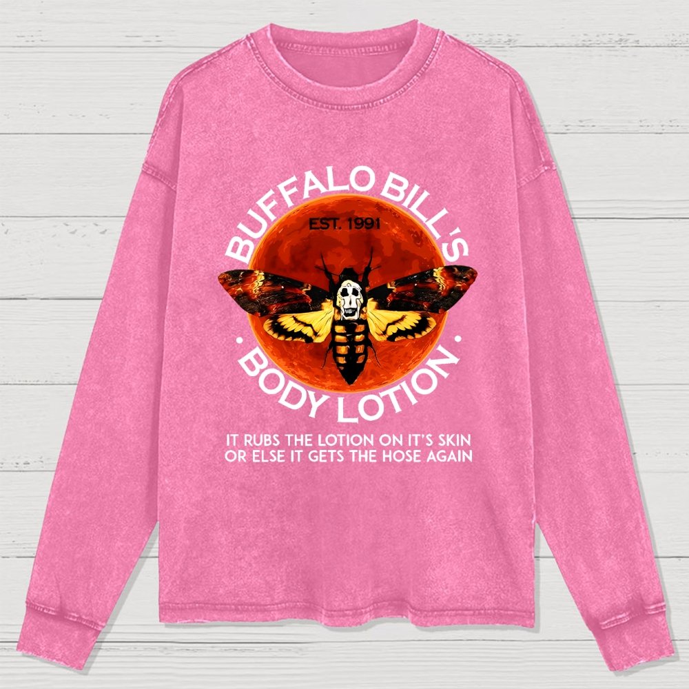 Wild Bill's Body Lotion Washed Long Sleeve Tee 2509001467
