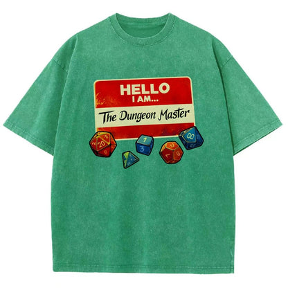 Hello I Am The Dungeon Master Vintage Distressed T-shirt