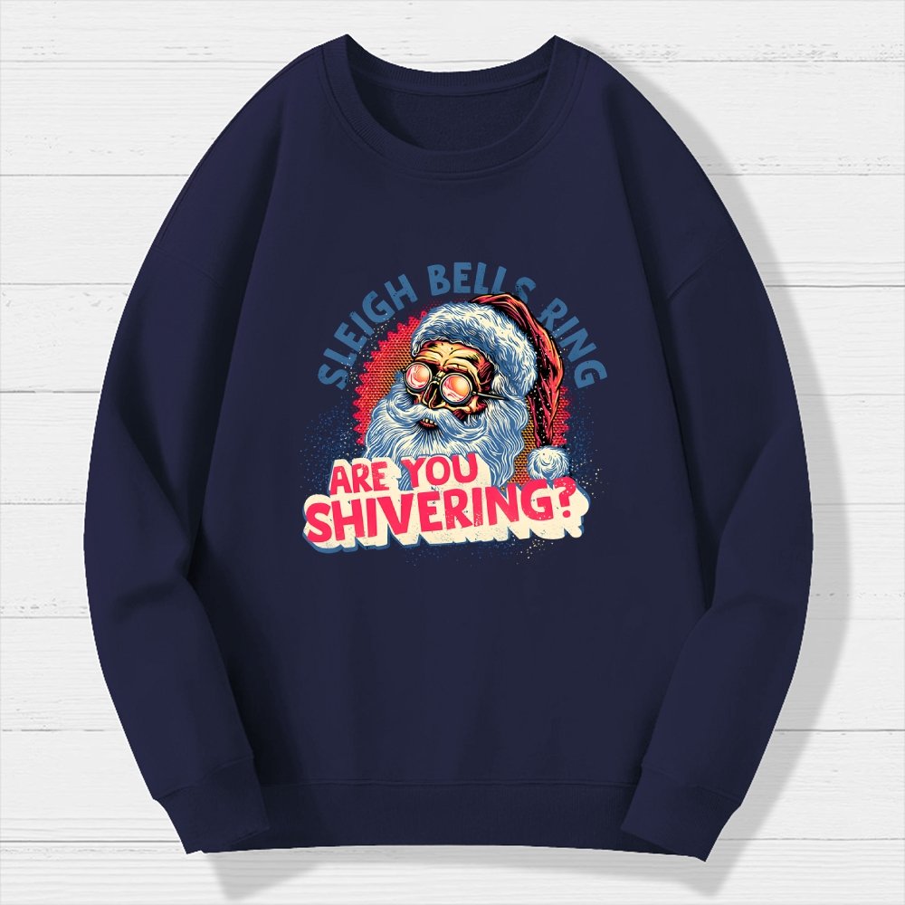 Sleigh Bells Ring Geek Cotton Sweatshirt