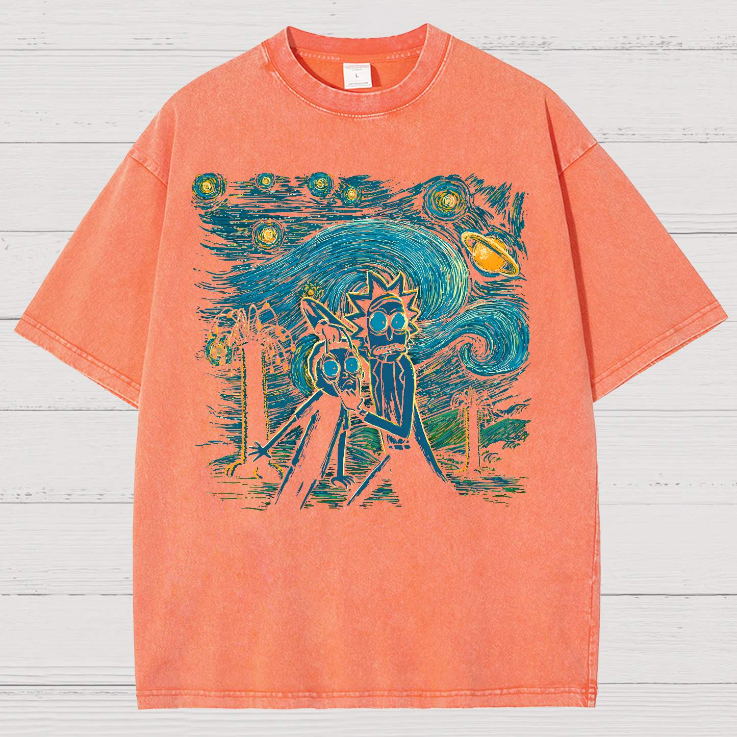 Star Science Vintage Distressed T-shirt