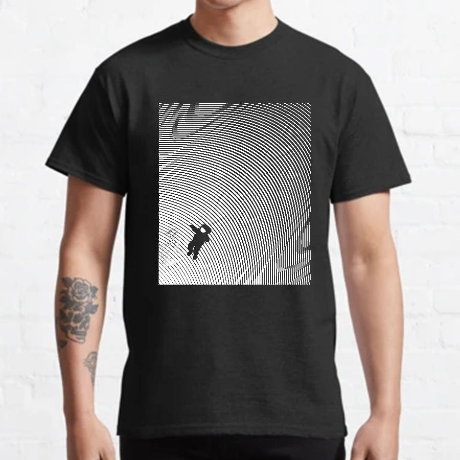 Floating in Space Geeky T-Shirt