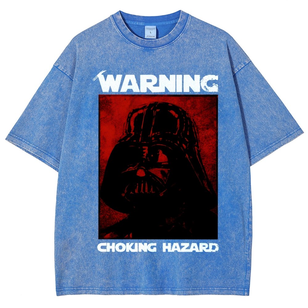 Warning Choking Hazard Vintage Distressed T-shirt