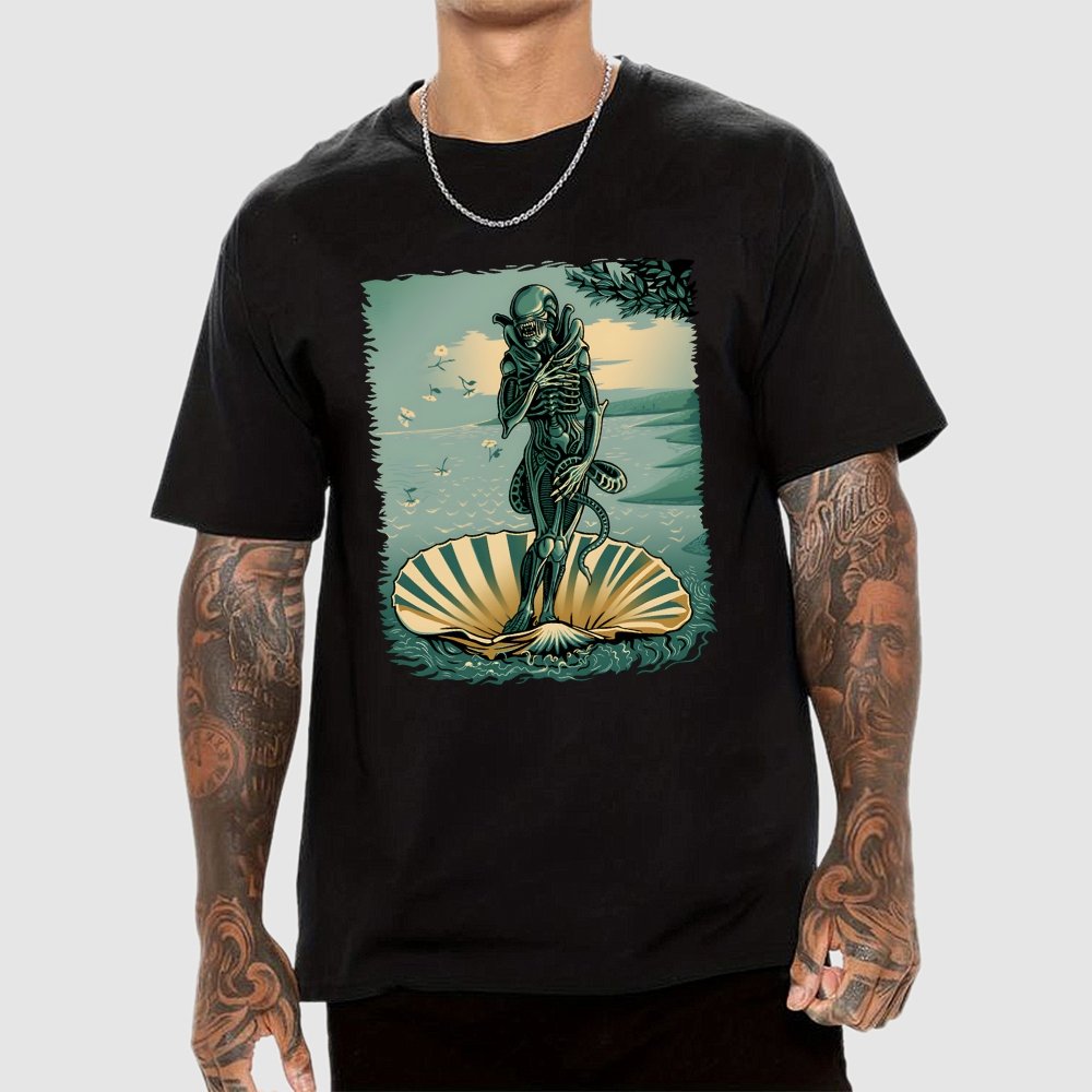 The Birth Of Mysterious Creature Geek T-Shirt