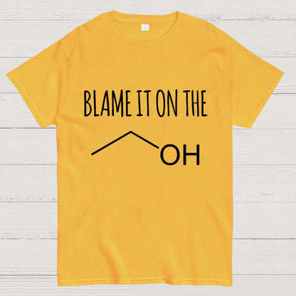 Blame It On The Alcohol Geeky T-Shirt