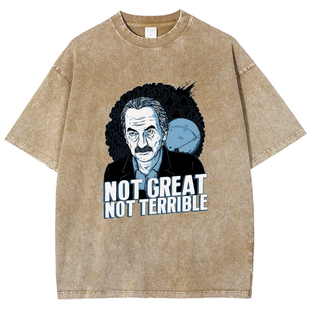 Not Great Not Terrible Vintage Distressed T-shirt
