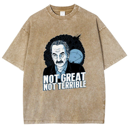 Not Great Not Terrible Vintage Distressed T-shirt