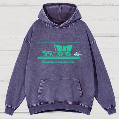 Oregon Karting Vintage Distressed Hoodie
