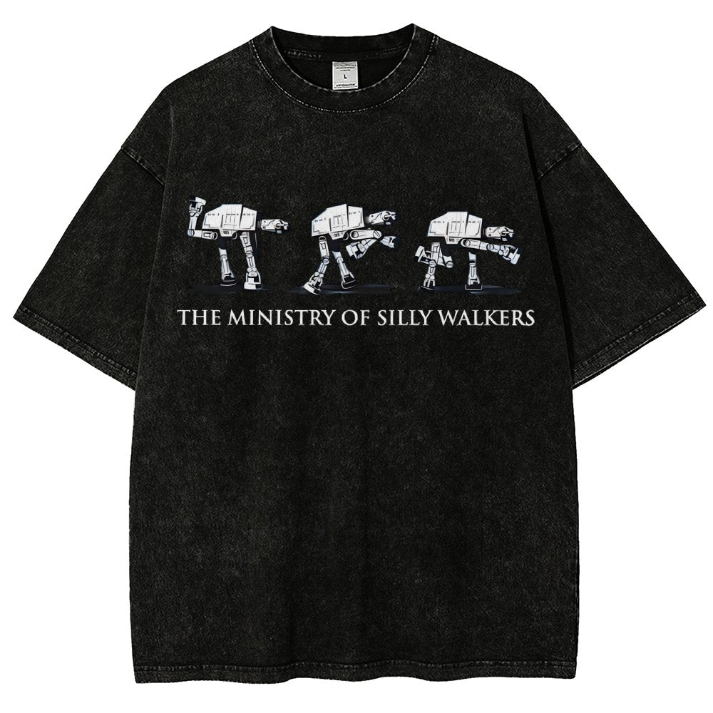 The Ministry Of Silly Walkers Vintage Distressed T-shirt
