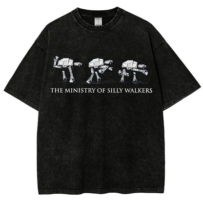 The Ministry Of Silly Walkers Vintage Distressed T-shirt