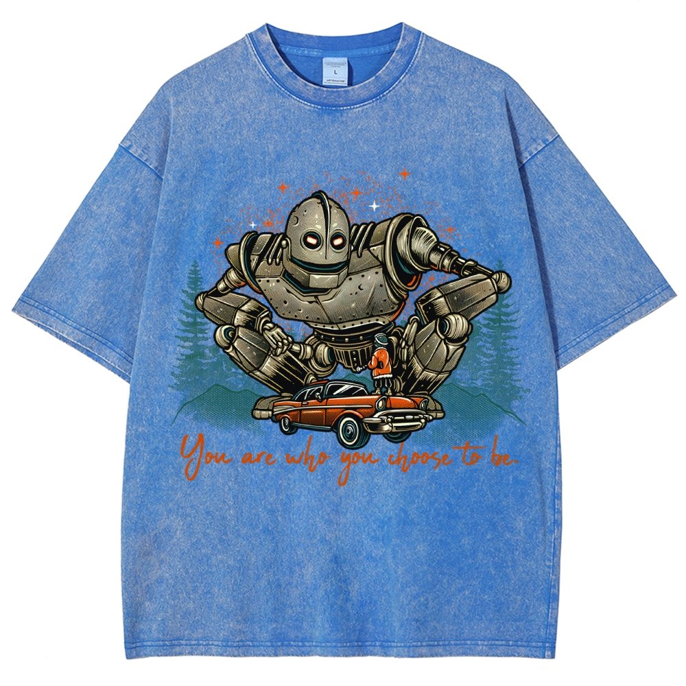 You Are Who You Choose To Be Vintage Distressed T-shirt