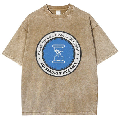 Raised on Lag Vintage Distressed T-shirt