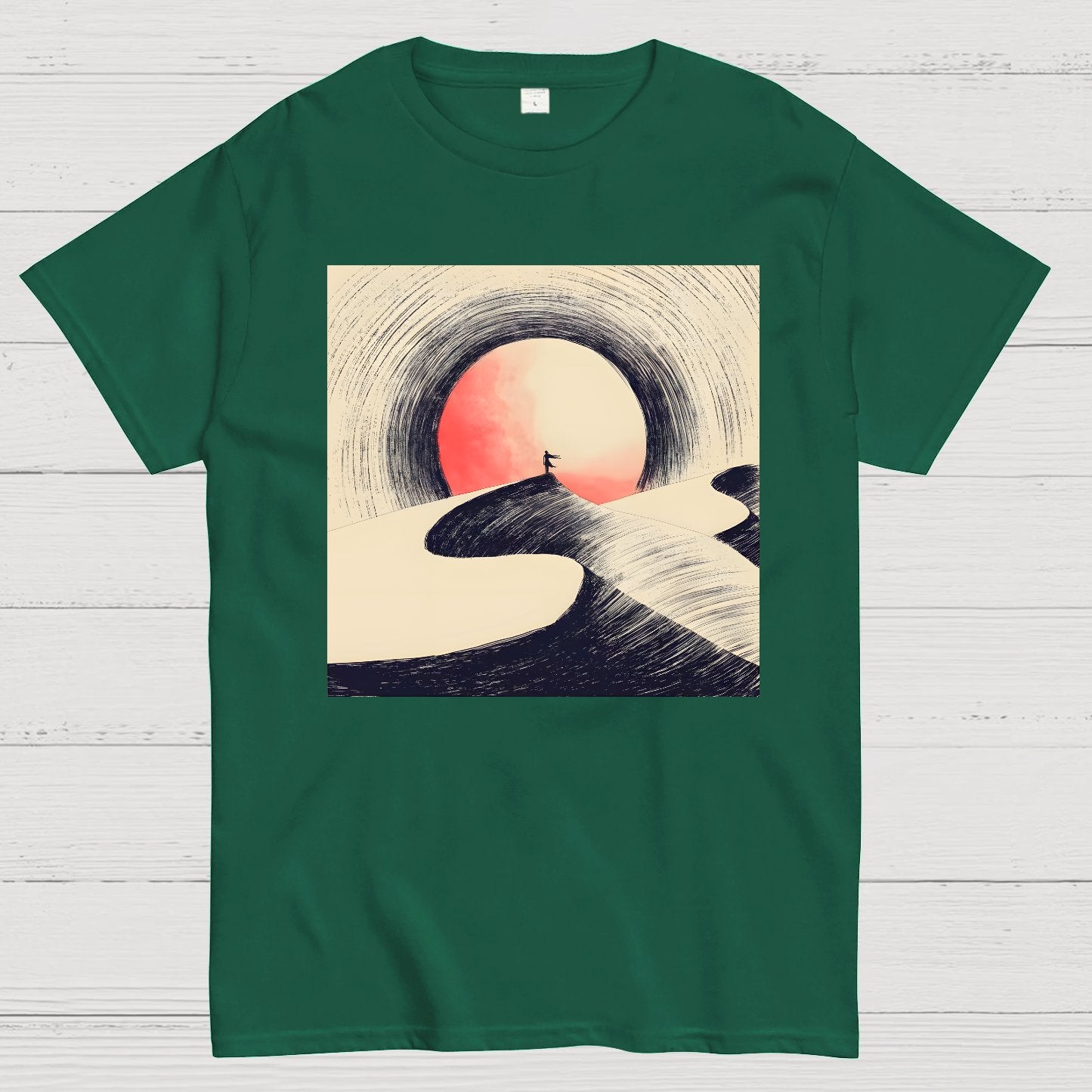 Cosmic Lonely Shadow Geek T-Shirt