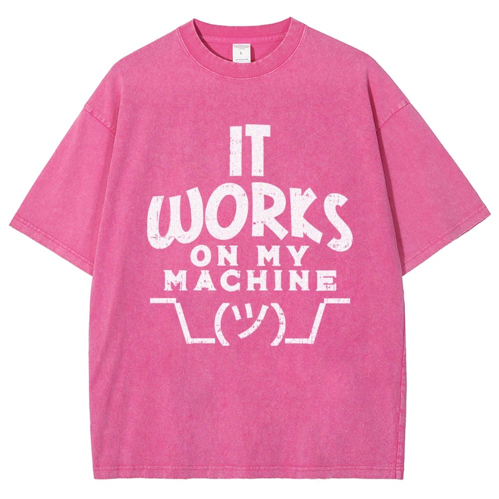 It Works on My Machine Vintage Distressed T-shirt