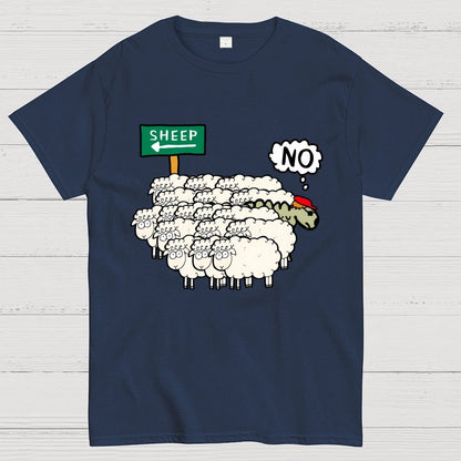 Don't Be a Sheep Geek T-Shirt