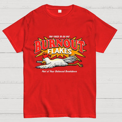 Burnout Flakes Geek T-Shirt