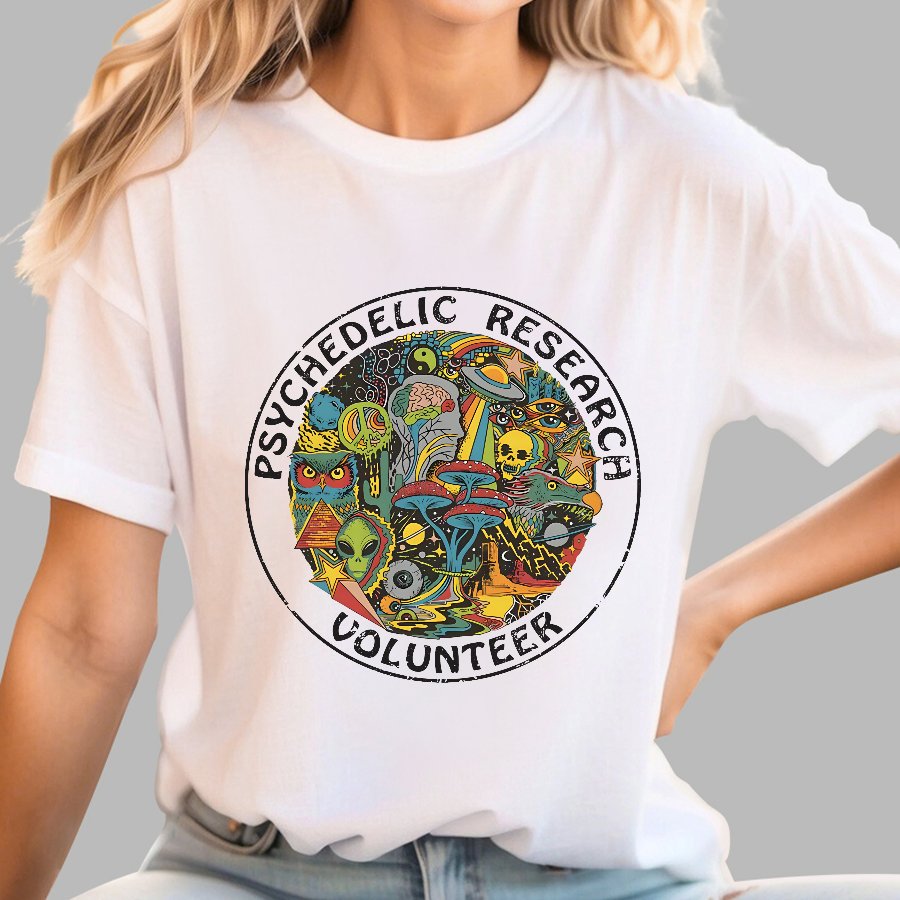 Psychedelic Research Volunteer Geek T-Shirt