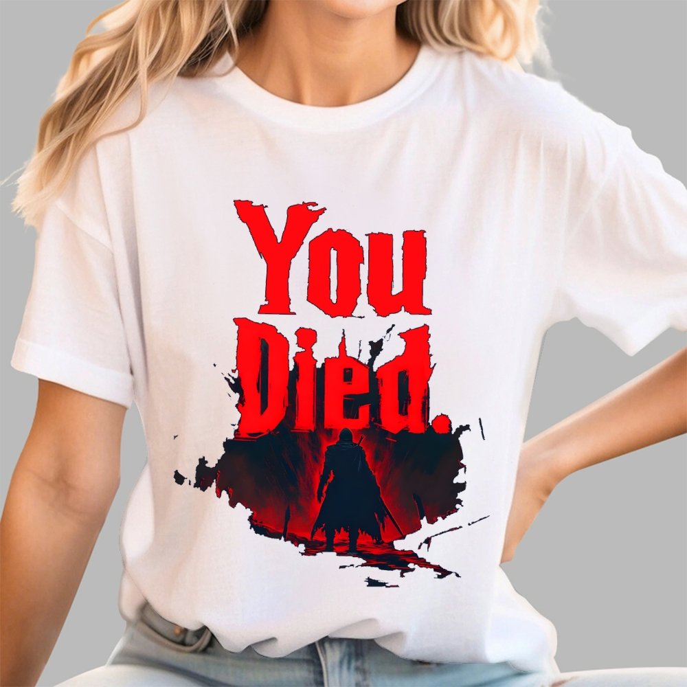 You Died Geek T-Shirt