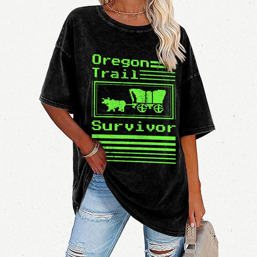 Retro Trail Survivor Vintage Distressed T-shirt
