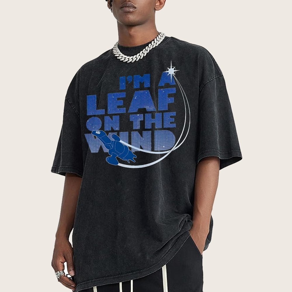 I’m a Leaf on the Wind Vintage Distressed T-shirt