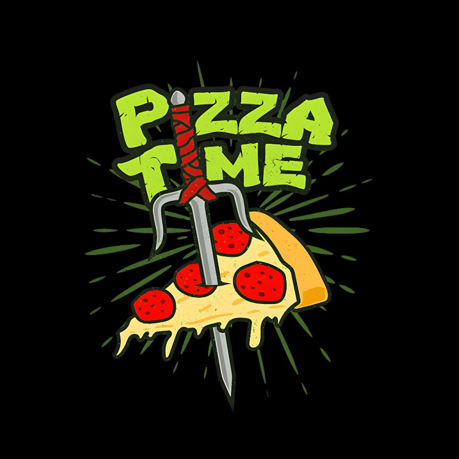 Pizza Time! Geek T-Shirt