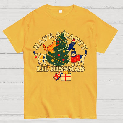 Have A Catty Lil Hissmas Geek T-Shirt