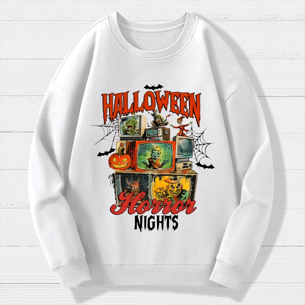 Halloween Horror Nights Geek Cotton Sweatshirt