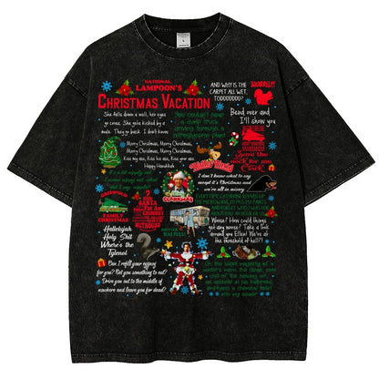 Holiday Vacation Quote Vintage Distressed T-shirt