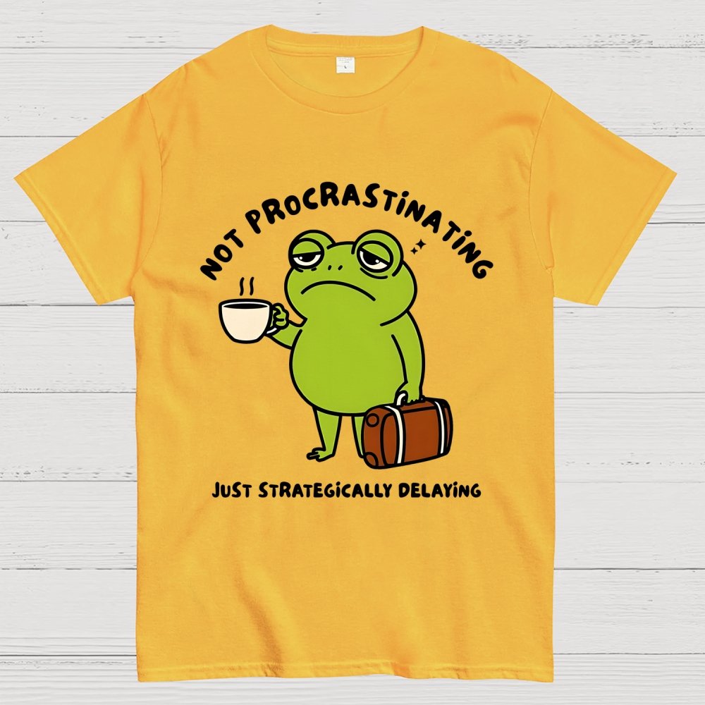 Not Procrastinating Geek T-Shirt