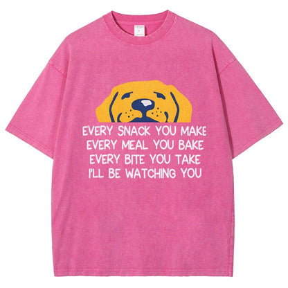 Every Snack You Make Vintage Distressed T-shirt