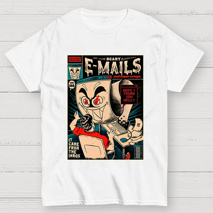 Scary E-mails Geek T-Shirt