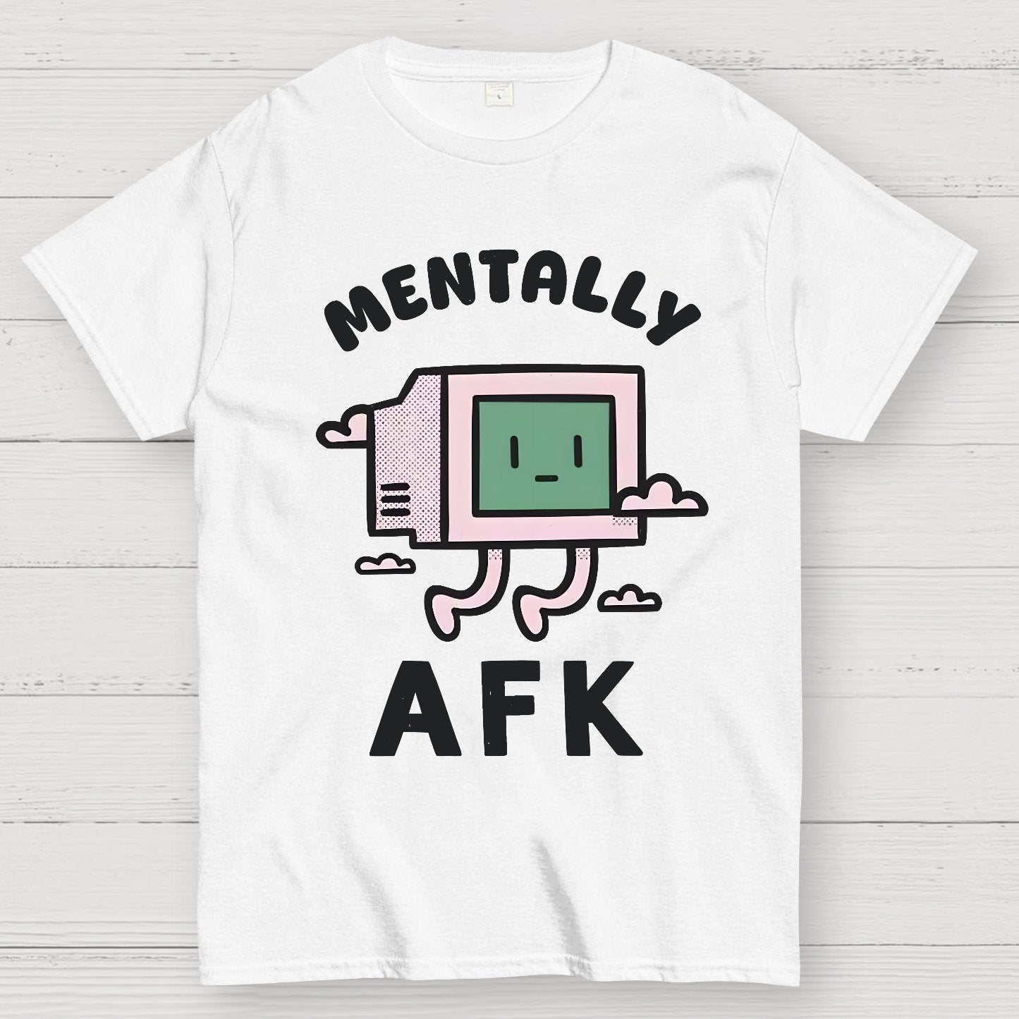 Mentally AFK Geek T-Shirt