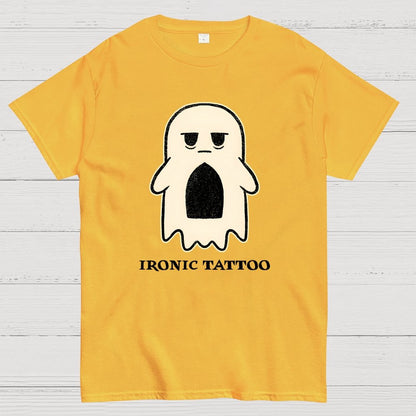 Ironic Tattoo Geek T-Shirt