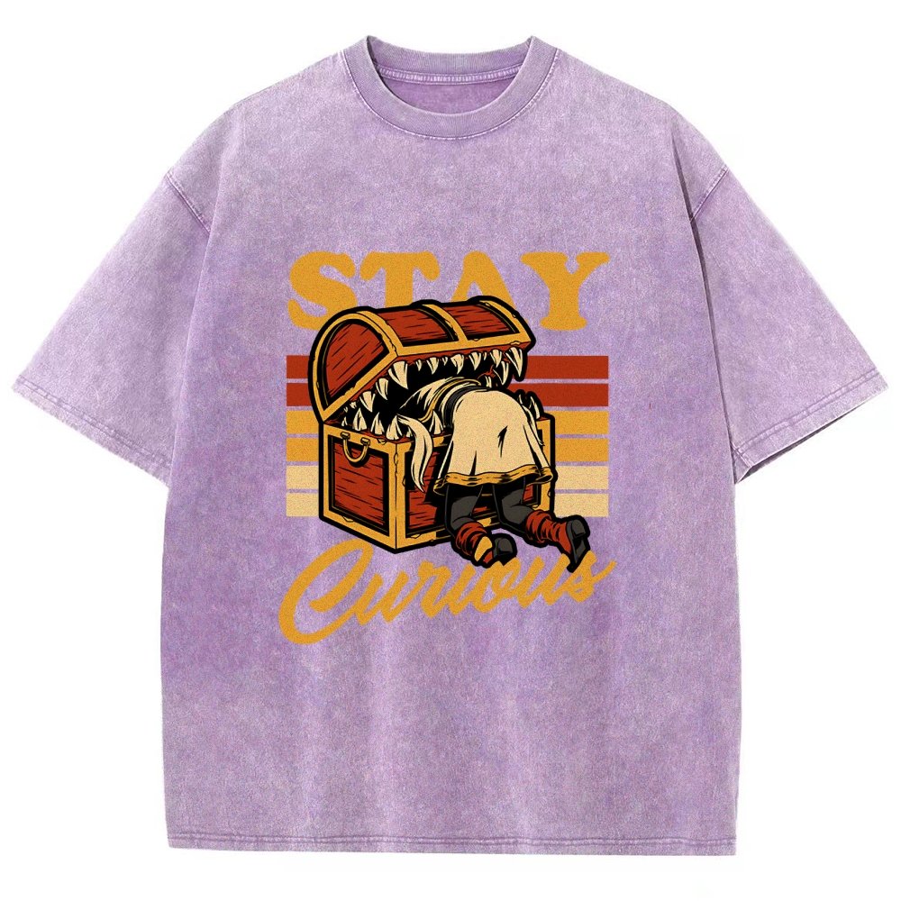 Elf Anime Treasure Vintage Distressed T-shirt