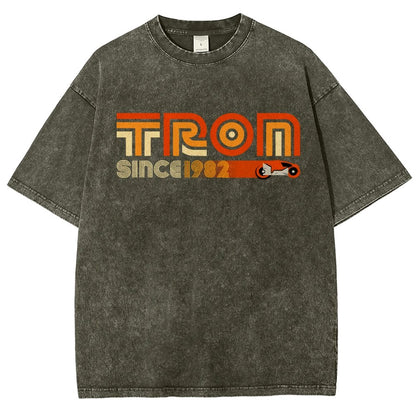 Retro Neon 1982 Vintage Distressed T-shirt